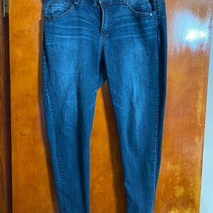 Democracy Medium Wash  Blue Skinny Jeans size 16